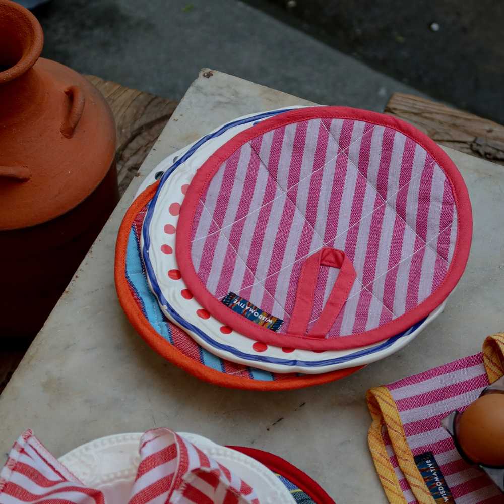 ROUND QUILTED TRIVET