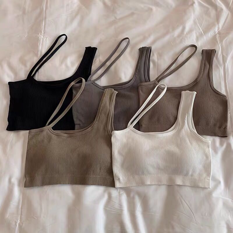 พร้อมส่ง🖤[]สายเดี่ยวไขว้