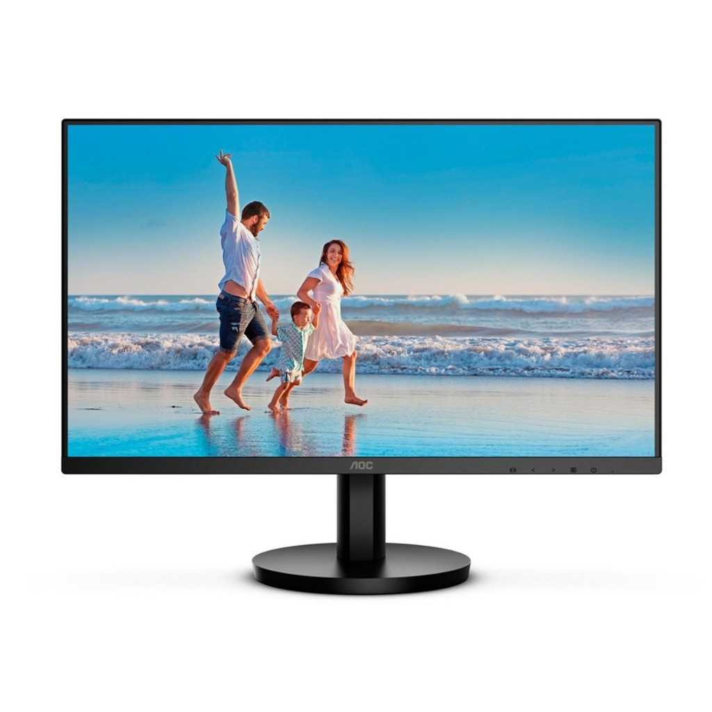 AOC Monitor (มอนิเตอร์) 24B3CA2 23.8 IPS/ Flat /1920x1080 @100Hz/ 1 ms/ HDMIx2 : Monitor