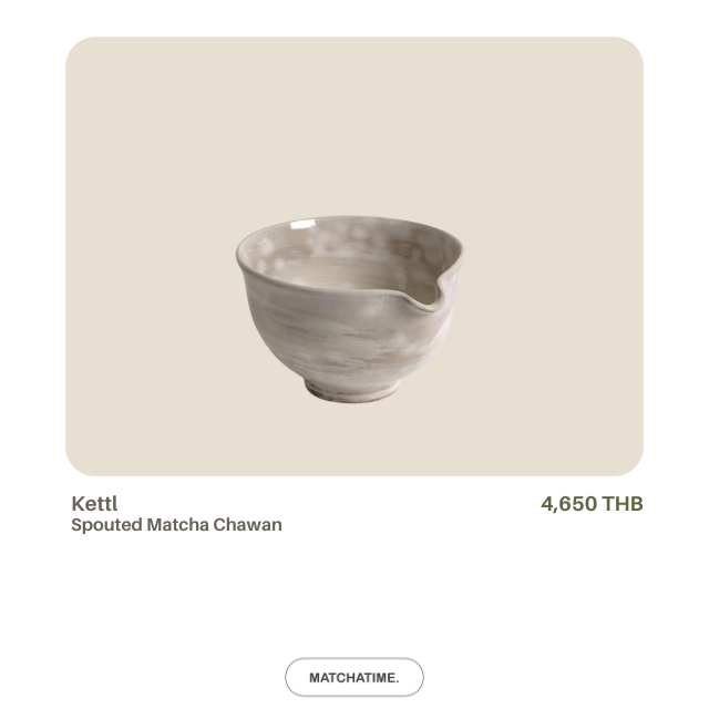 KETTL Spouted Matcha Chawan