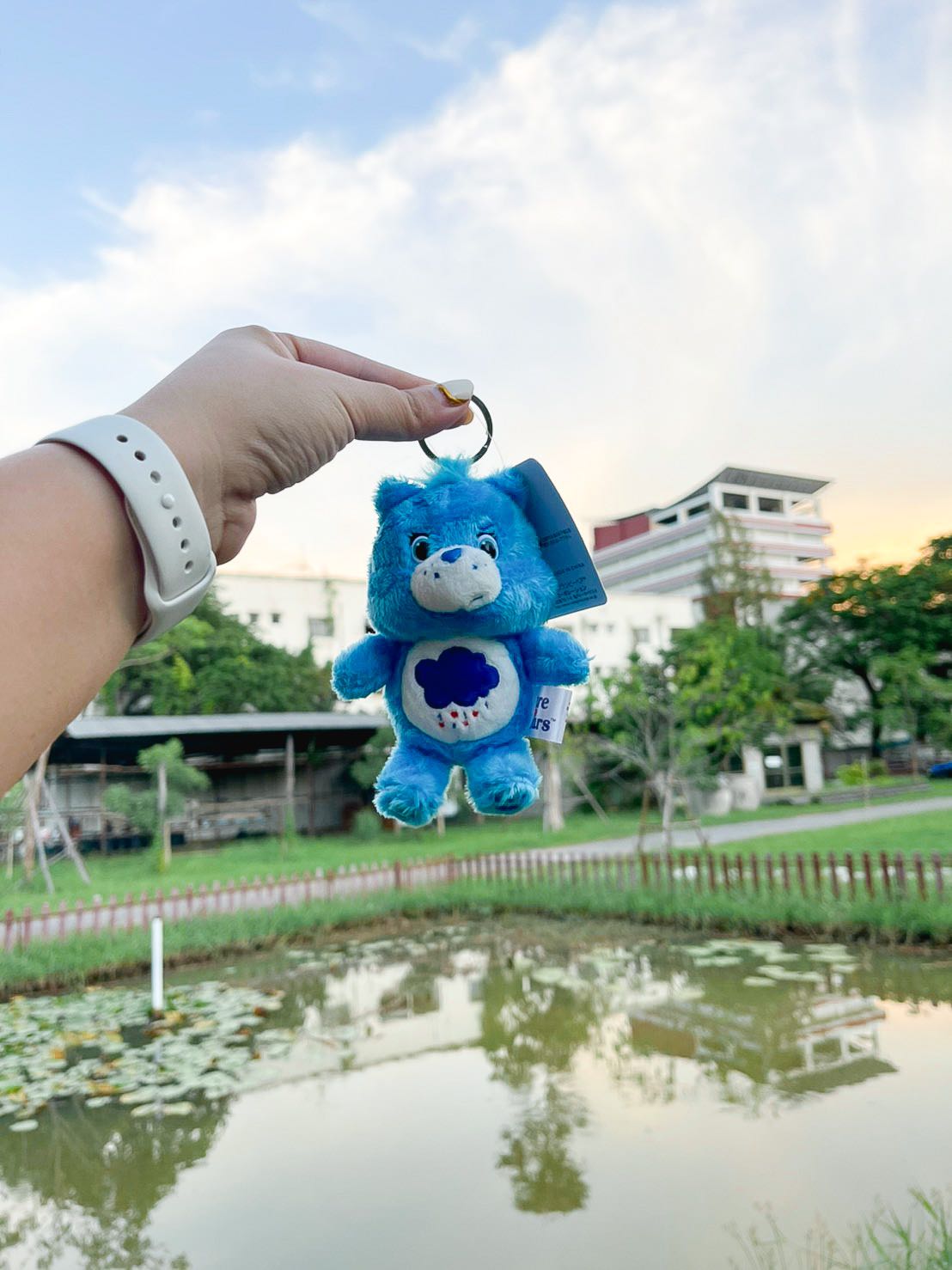 พวงกุญแจ Carebears สีฟ้า