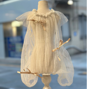 Avely (SM) Beige Ribbon Jumpsuit