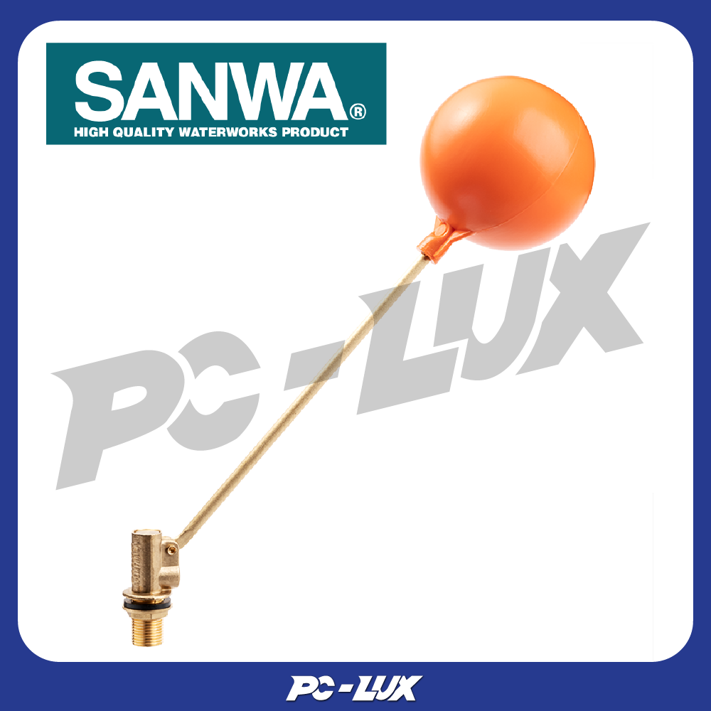SANWA ลูกลอยถังเก็บน้ำ รุ่น FV-15 สีส้ม