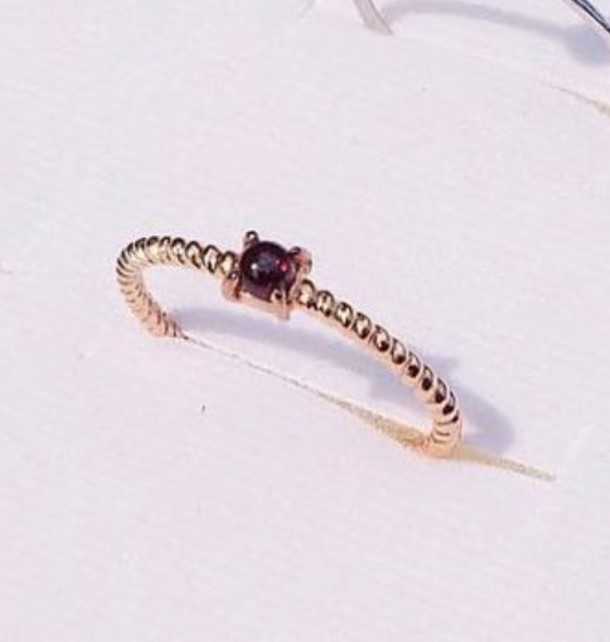 แหวนพลอย #minimring รหัส R085