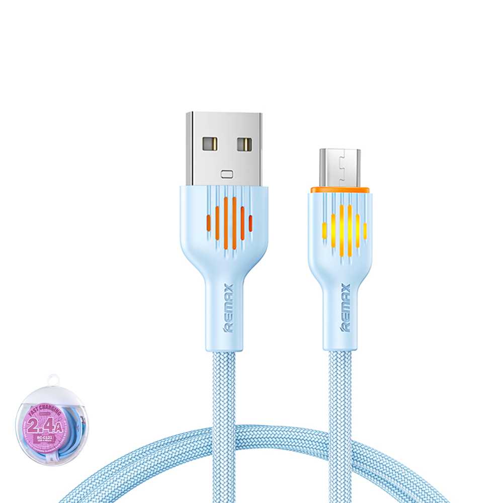 Cable USB to Micro 2.4A (RC-C121) - สายชาร์จ REMAX