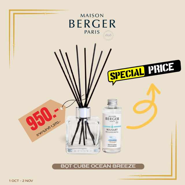 Ocean Breeze Scented Bouquetก้านกระจายความหอมกลิ่น โอเชียน บรีช