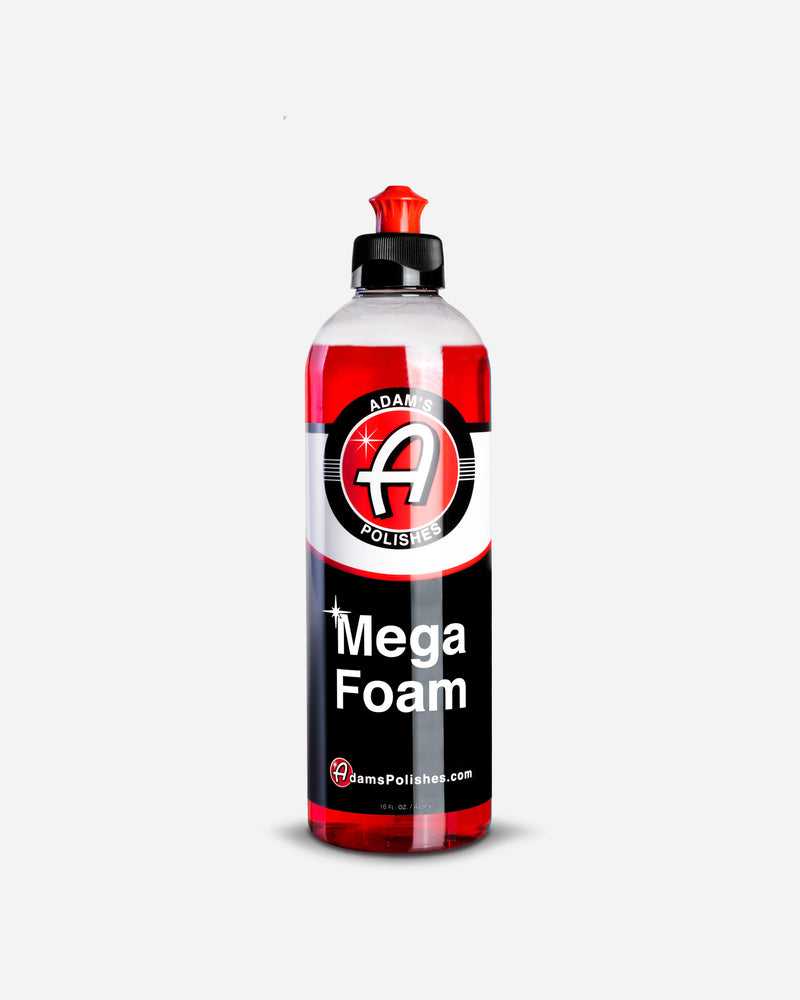 Adam's Mega Foam Shampoo (16 oz/473 ml) แชมพูล้างรถ สูตรเข้มข้นสูงมากพิเศษ ขนาด 16 oz/473 ml