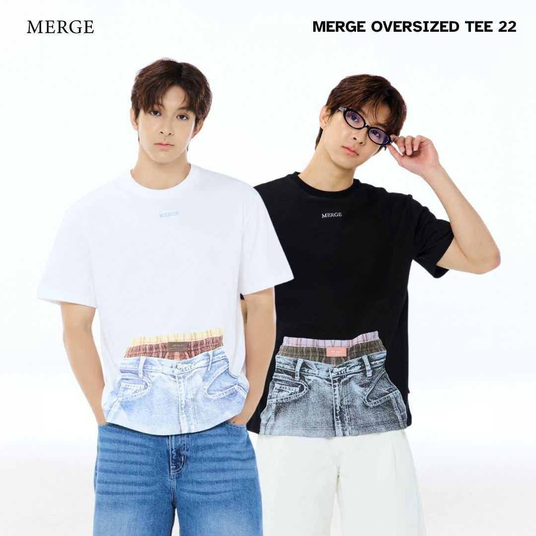 Merge Official - Merge Oversized Tee 22 (พร้อมส่ง)(เปิดขาย 15 June 12.00)