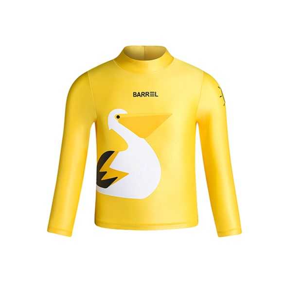 BARREL KID_BUDDY RASHGUARD - YELLOW