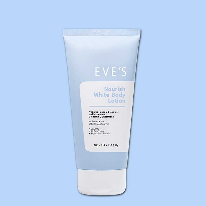 โลชั่นอีฟส์ ต่อต้านอนุมูลอิสระ ผิวขาวกระจ่างใสอย่างเป็นธรรมชาติ NOURISH WHITE BODY LOTION