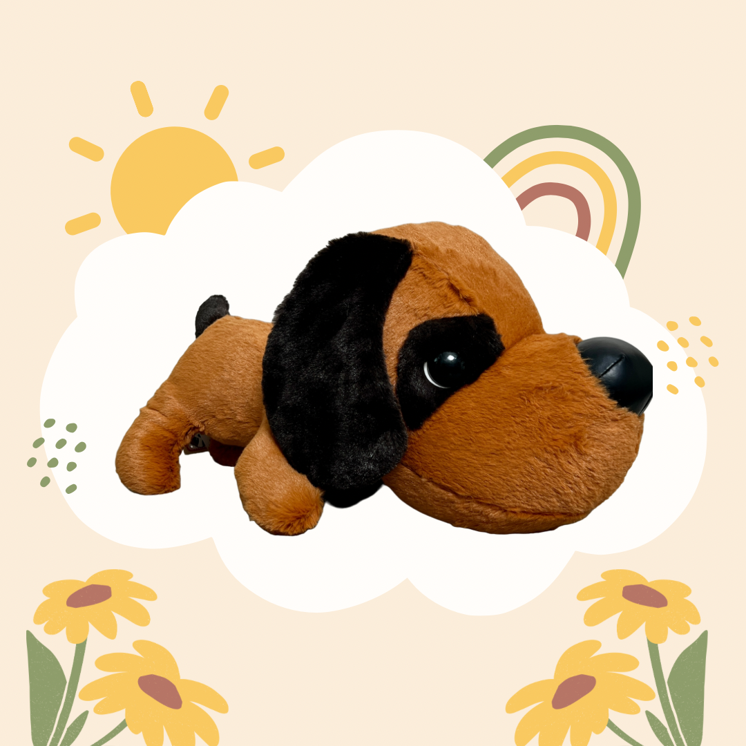 ตุ๊กตาหมาเกาลัด L 15-16 นิ้ว แบรนด์ Rainflower