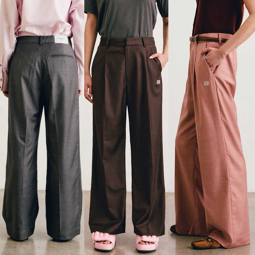 maison KEEPS | Harvey Pants | กางเกงขายาว ทรงกระบอกตรง ใส่ได้ทั้งเอวกลางและต่ำ
