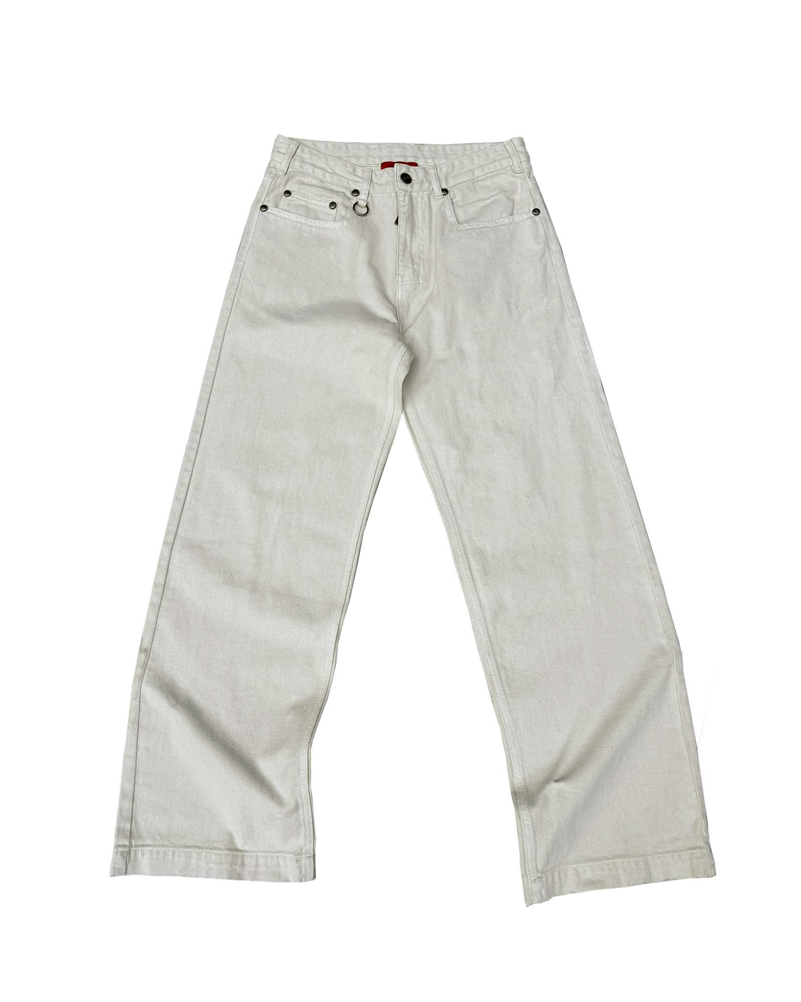 ALCYUS - RIVET SIGNATURE PANTS (Cream)