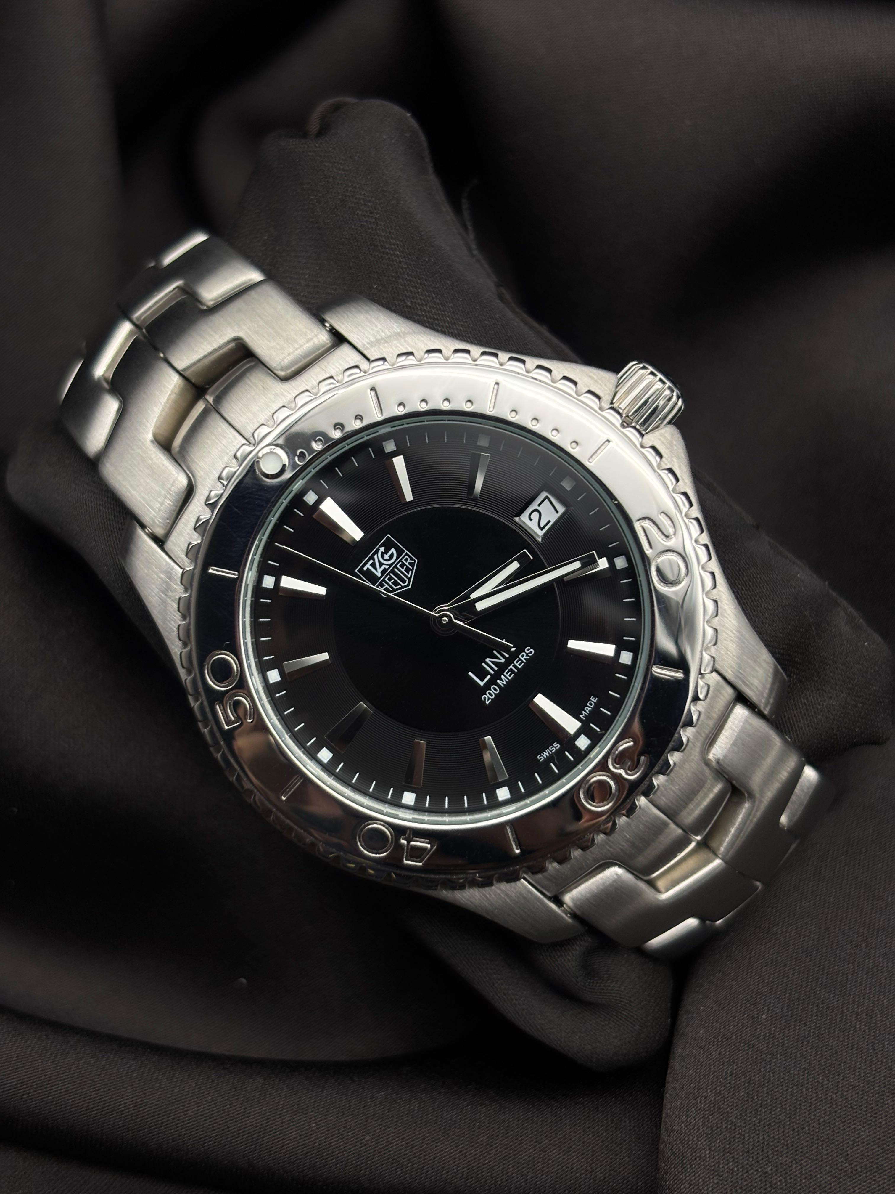 Tag Heuer King Link G3 ขอบหยัก