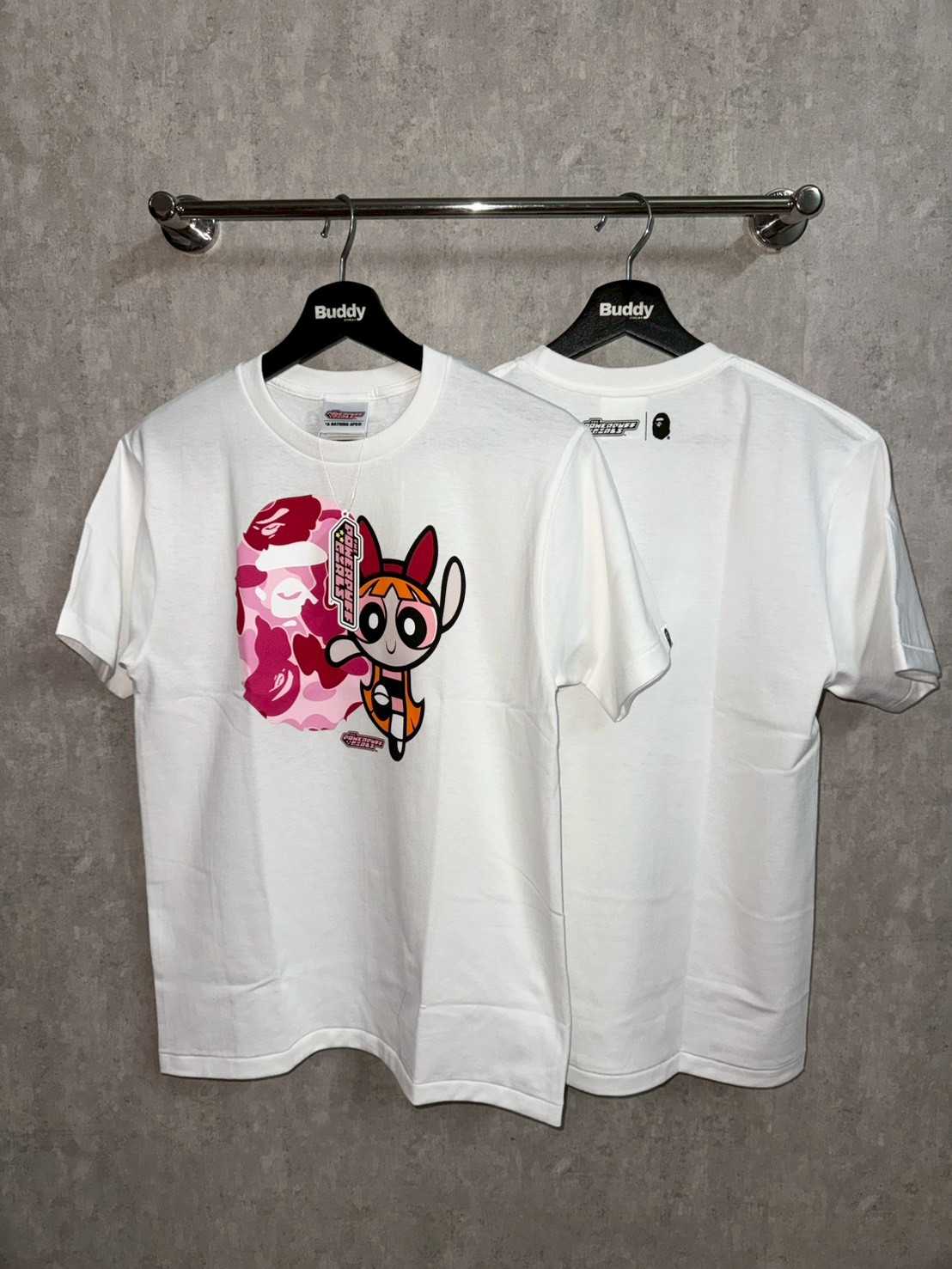 BAPE X Powerpuff Girls BLOSSOM TEE White