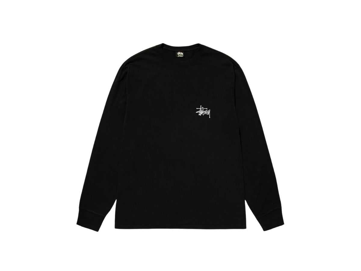 Stussy Basic Stüssy LS Tee Black