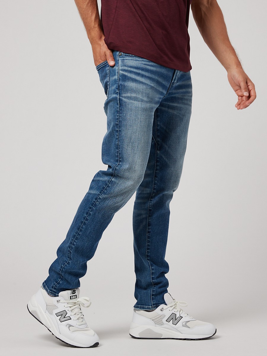 กางเกงยีนส์ ผู้ชาย MEDIUM CLEAN ACTIVE ATHLETIC SKINNY ( 011-6648-450 )