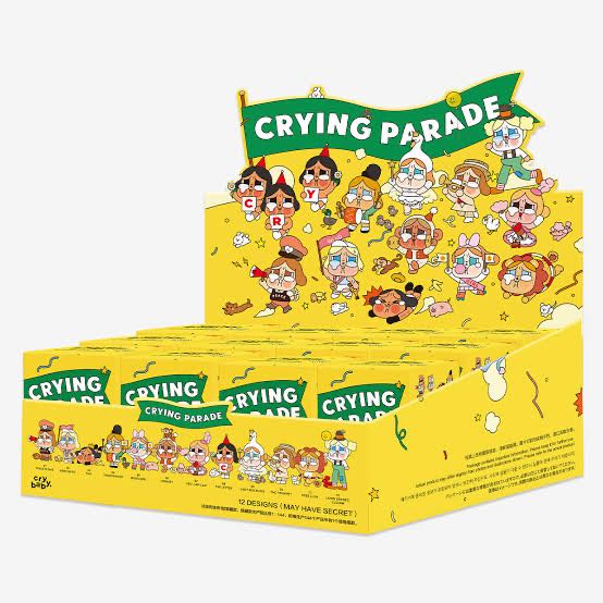 พร้อมส่ง CRYBABY Crying Parade Series ยกบ็อค ใหม่ popmart