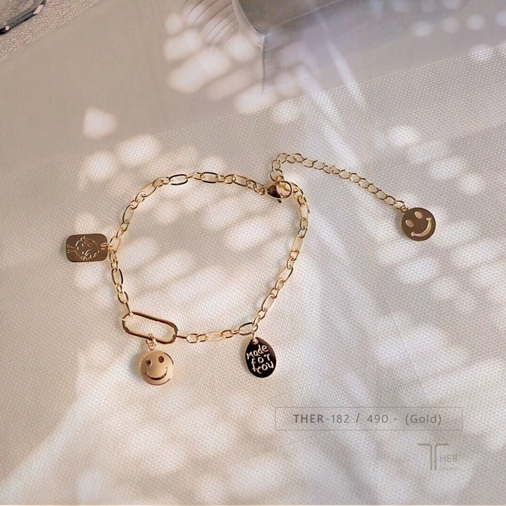 สร้อยข้อมือ THER-182🌈HAPPY SUMMER