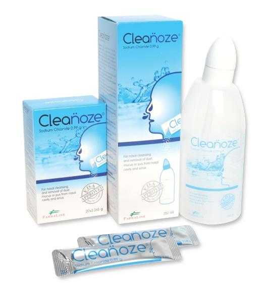 Cleanoze Sodium Chloride (5 sachets with bottle) Set