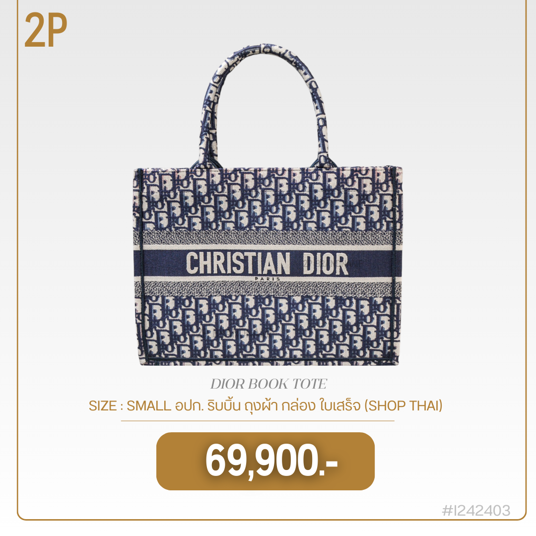 DIOR BOOK TOTE (I242403)