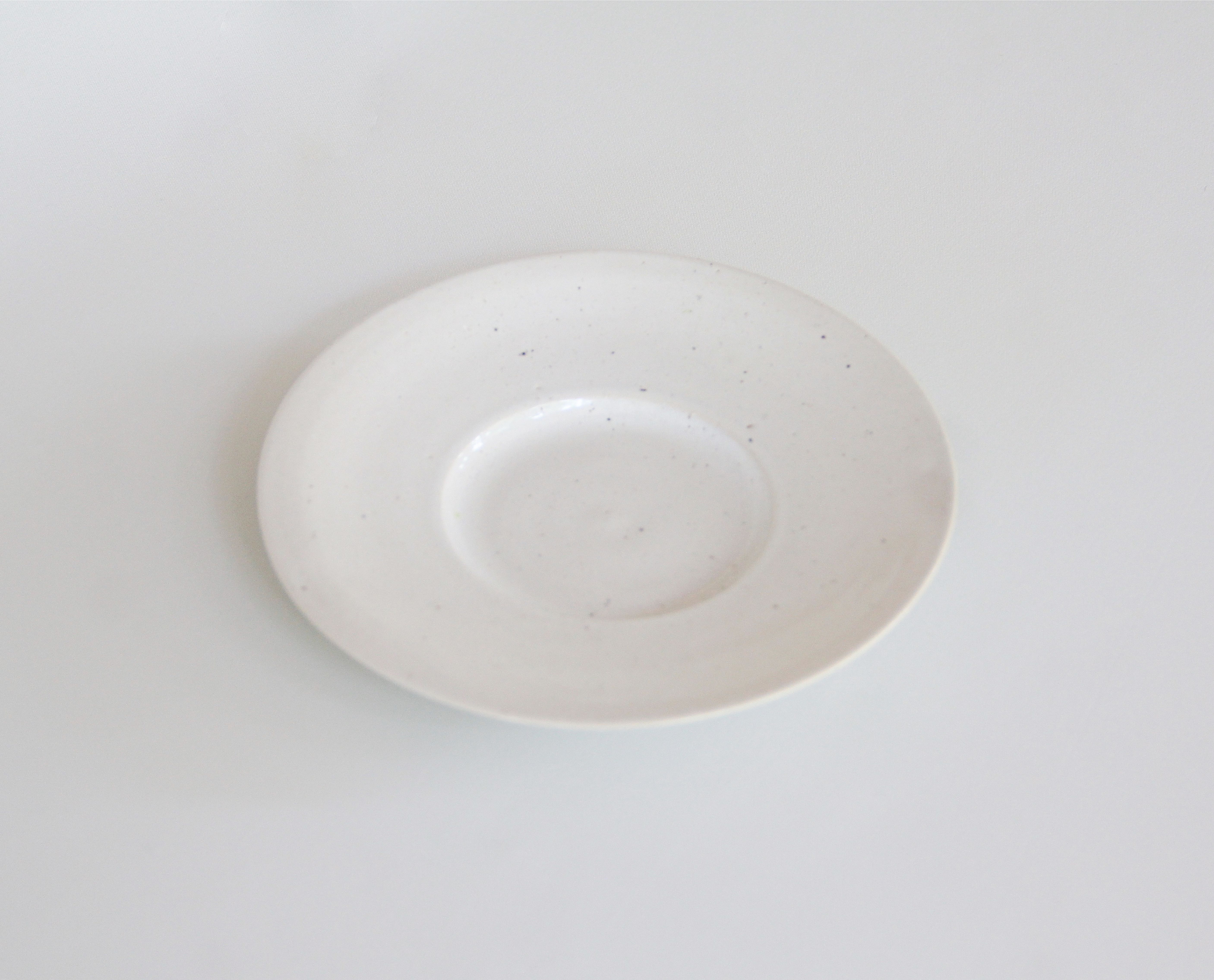 White Spinkles Plate