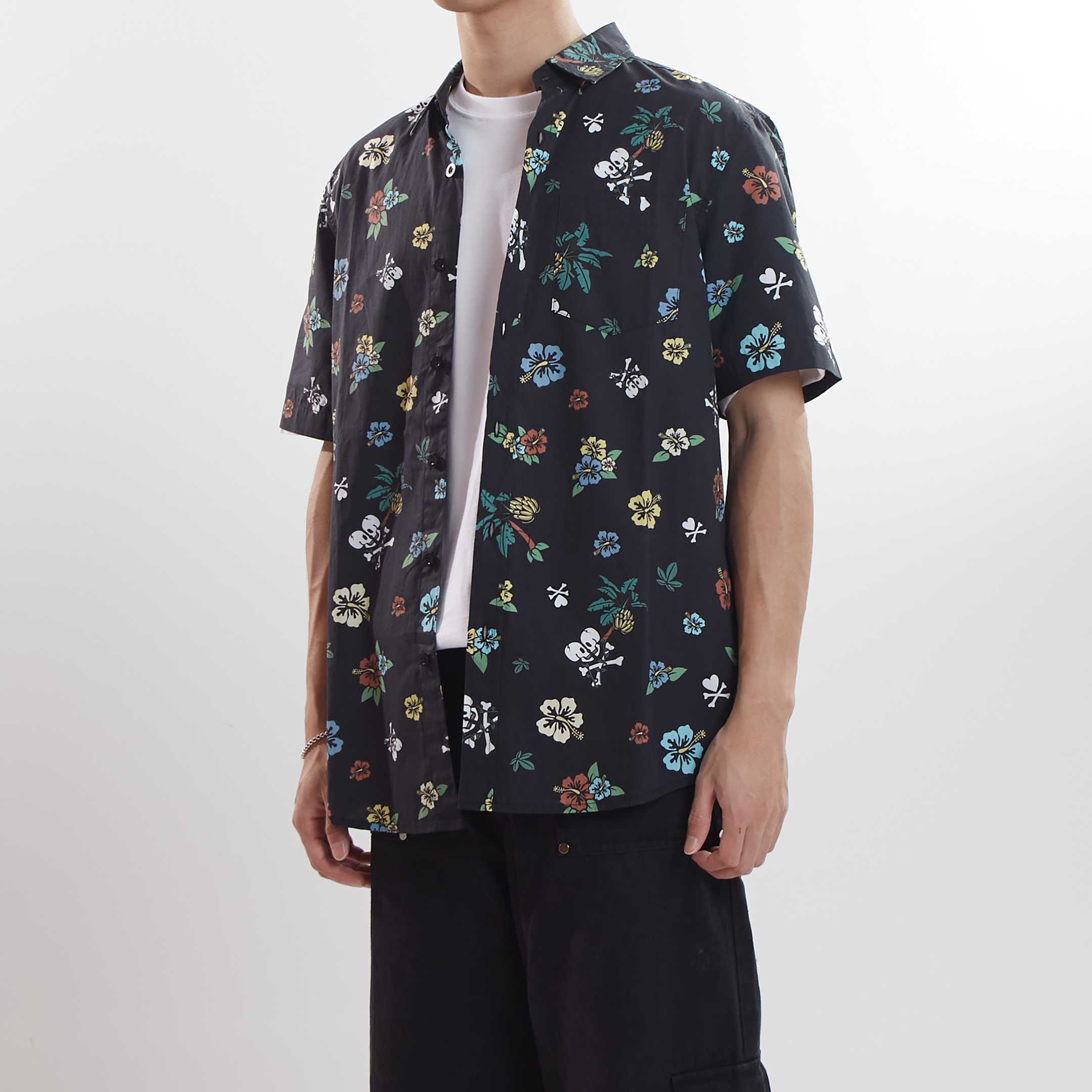 TOKIDOKI เสื้อเชิ้ต FLORAL PRINTED SHIRT
