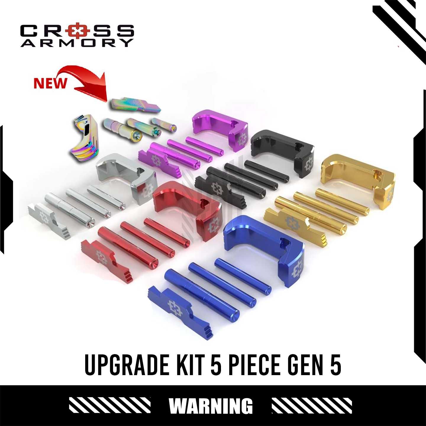Upgrade Kit for Glock Gen 5 by Cross Armory