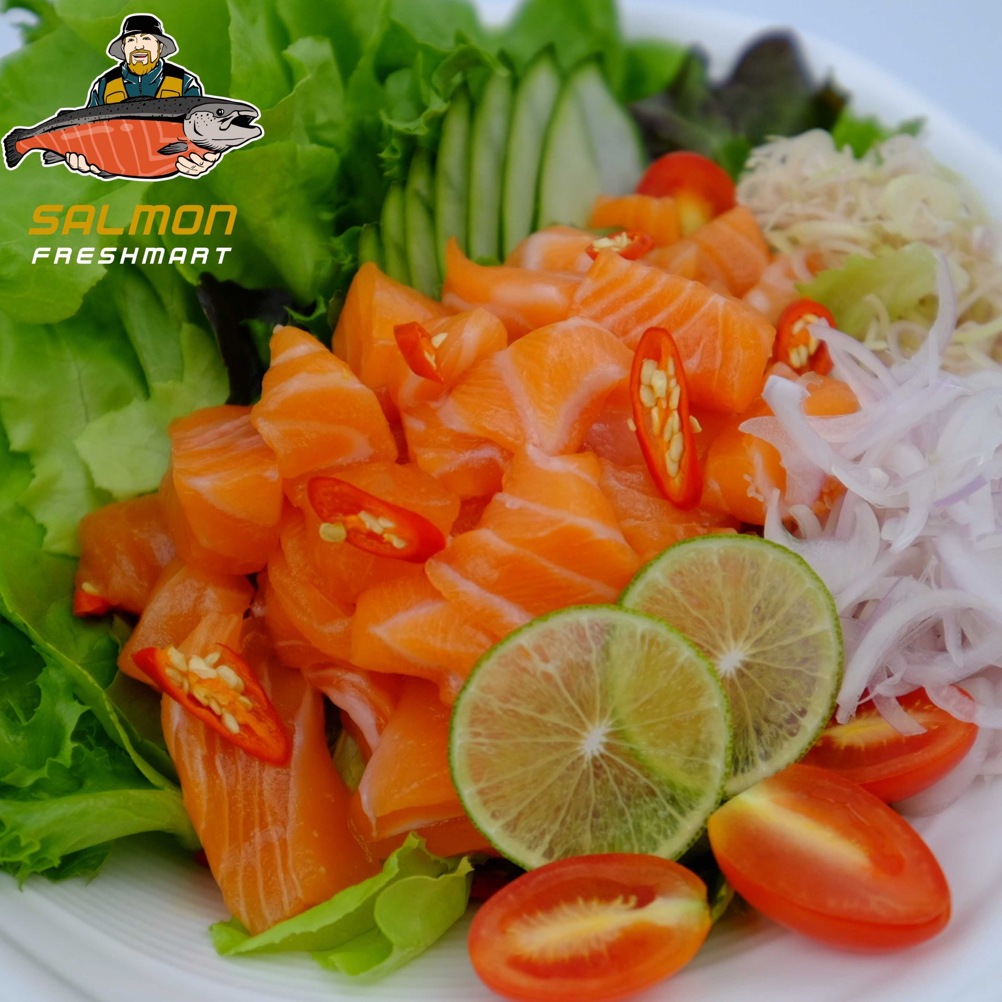 ยำแซลมอนแซ่บซี๊ด