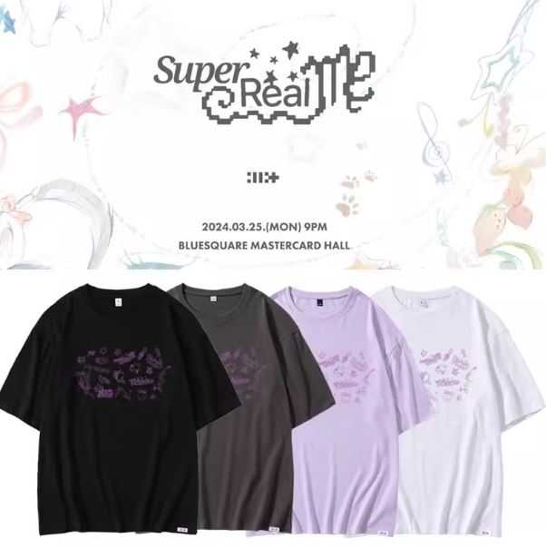 Pre-Order | เสื้อกันหนาว เสื้อยืด ILLIT : Super Real Me