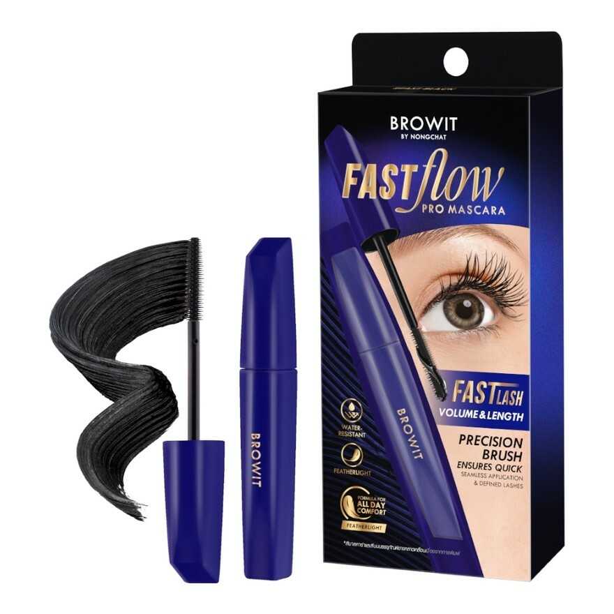 มาสคาร่าน้องฉัตร ฟาสต์โฟลว์โปร ► Official Account Browit Fast Flow Pro Mascara