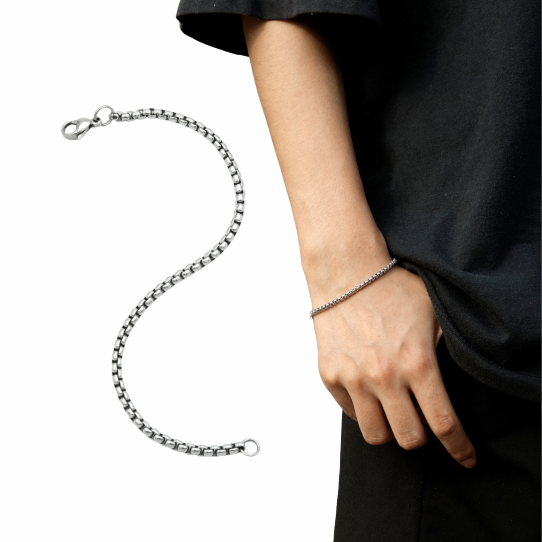 ZT2 สร้อยข้อมือสแตนเลส ขนาด 3mm