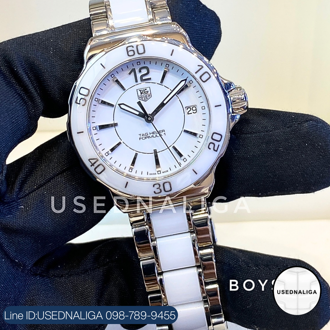 Tag Heuer  F1 Ceramic White Boysize