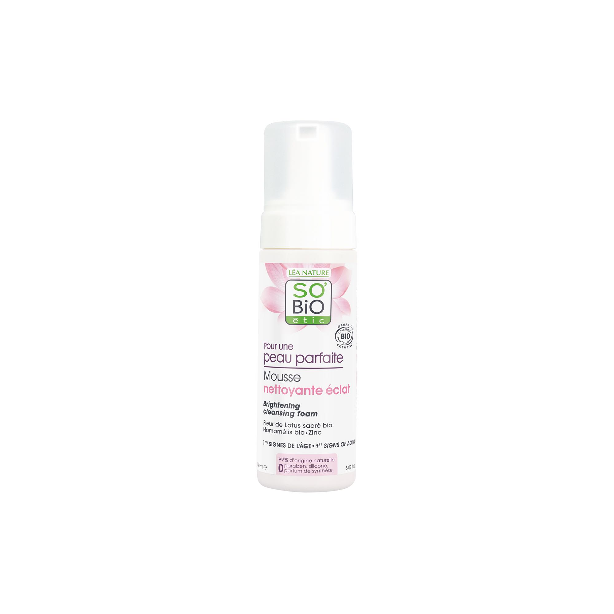 SO'BIO etic | Peau Parfait Clarifying Cleansing Foam โฟมล้างหน้าฟองนุ่ม ทำความสะอาดหมดจด