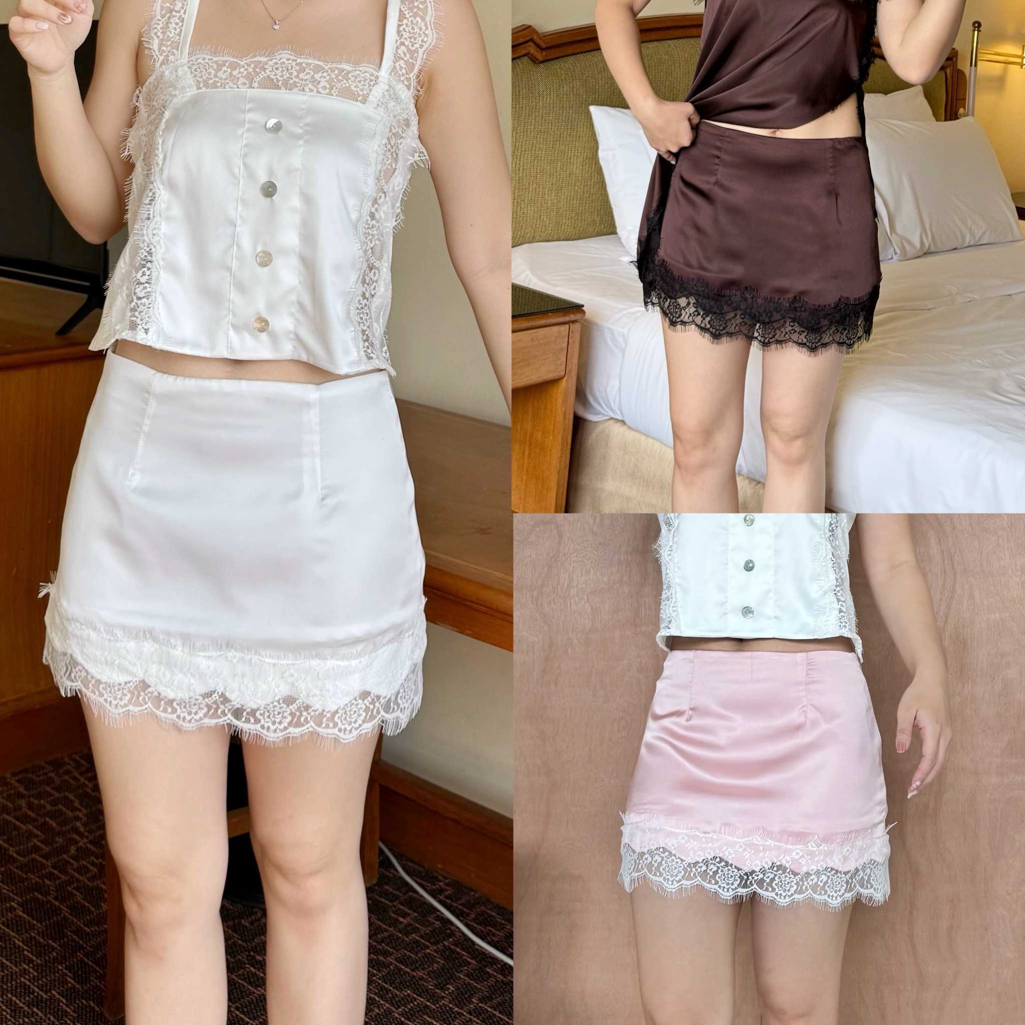 Jardin Lace Skirt