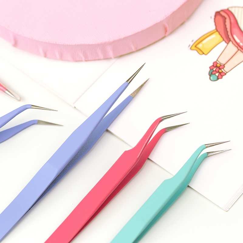 (พร้อมส่ง) Sticker Tweezer ที่คีบสติ๊กเกอร์ 1เซ็ต2ชิ้น
