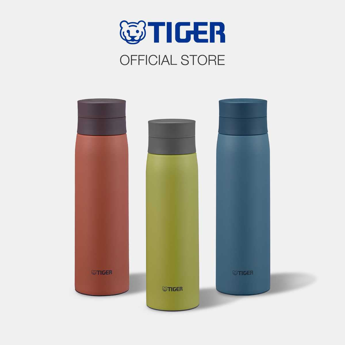 TIGER กระบอกน้ำสูญญากาศส เตนเลสฝาเกลียว 0.50 ลิตร รุ่น(MCY-K050)