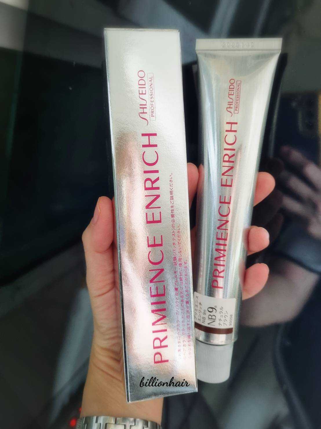 Shiseido Premience enrich 80ml สีย้อมผมปกปิดผมขาว เม้ดสีแน่น ให้ผมนุ่มสีเปล่งประกาย-โทนหม่น