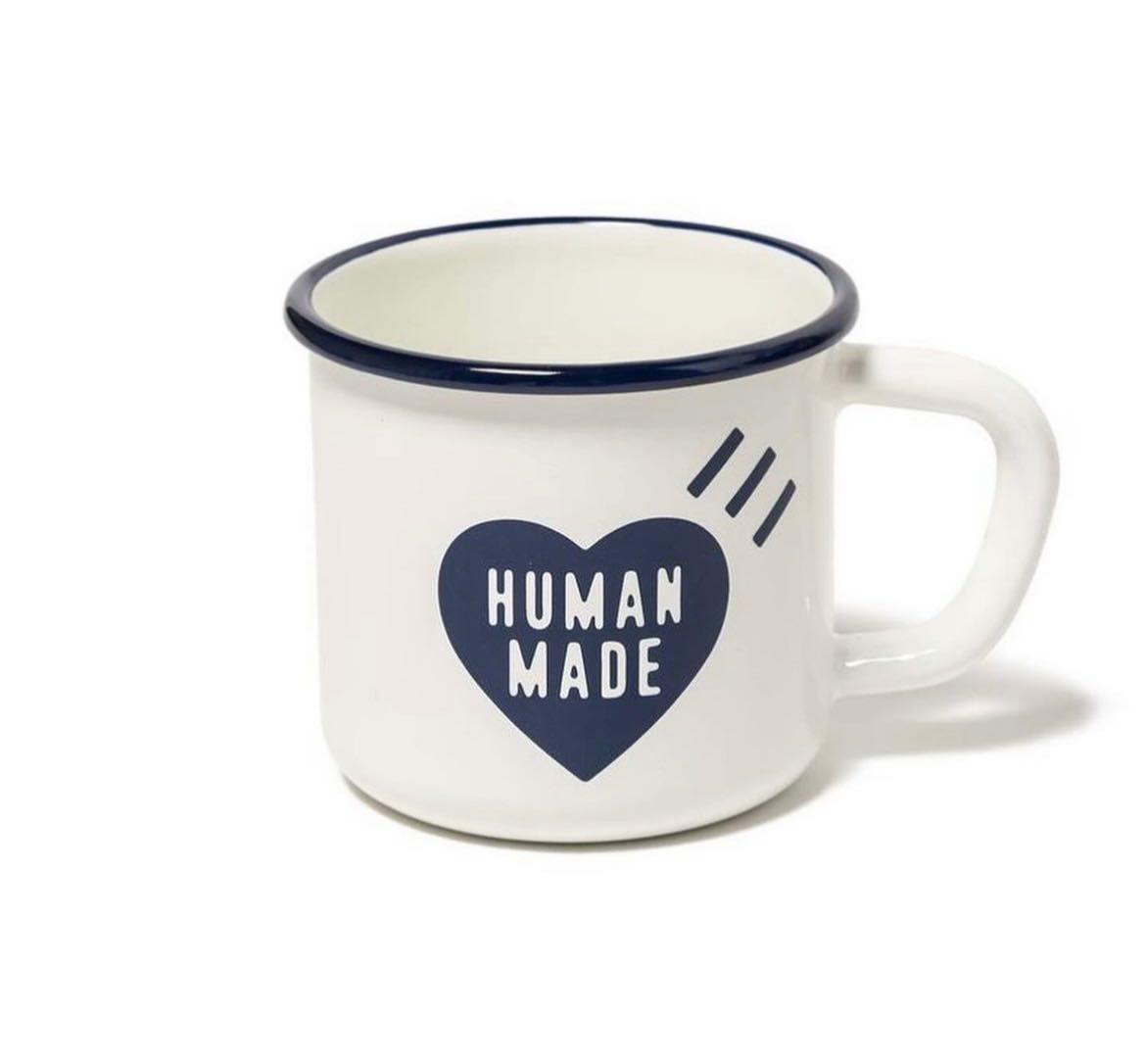 HUMAN MADE Inc.   Enamel MUG graphic. With a capacity of 400 ml. 