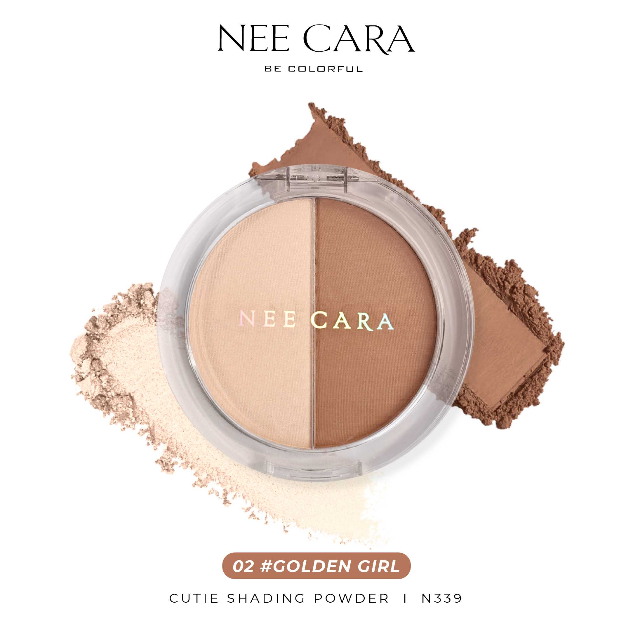 NEE CARA CUTIE SHADING POWDER Highlight & Contour | N339