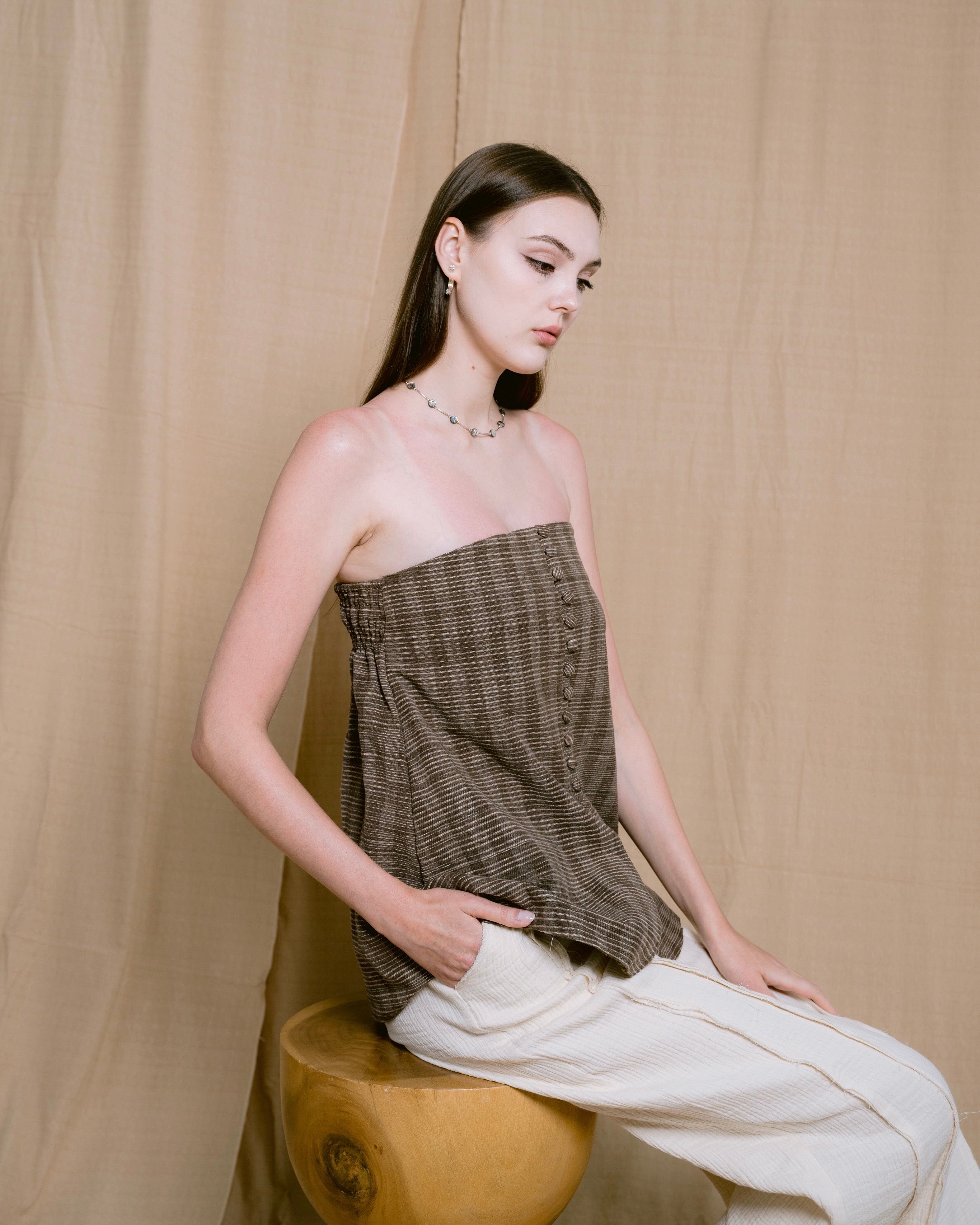 Palit Emily strapless top (Terrain)