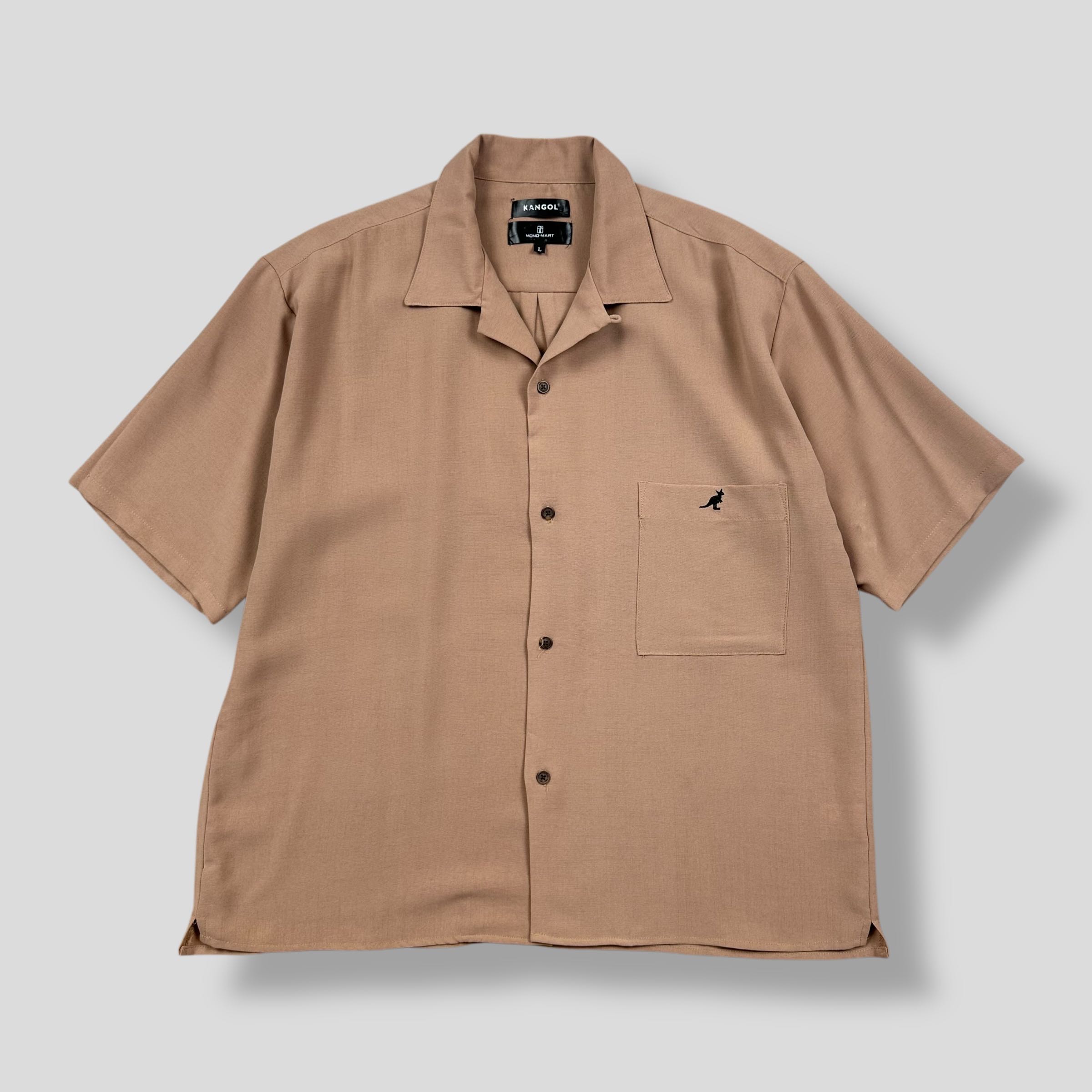 KANGOL OVERSIZED SHORT SLEEVE POCKET SHIRT 