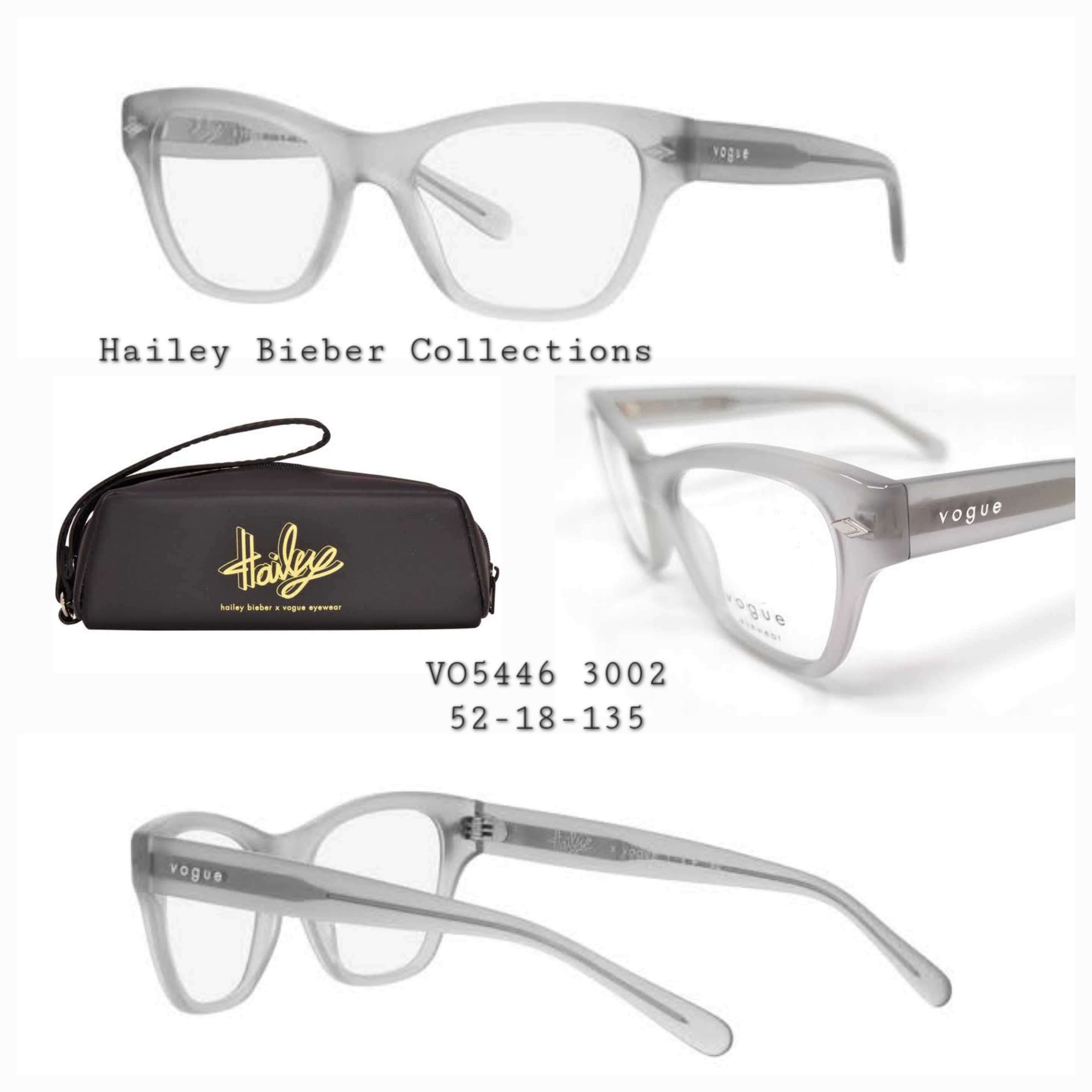 (Hailey Bieber collection)กรอบแว่น VOGUE Vo5446 3002 Size 52
