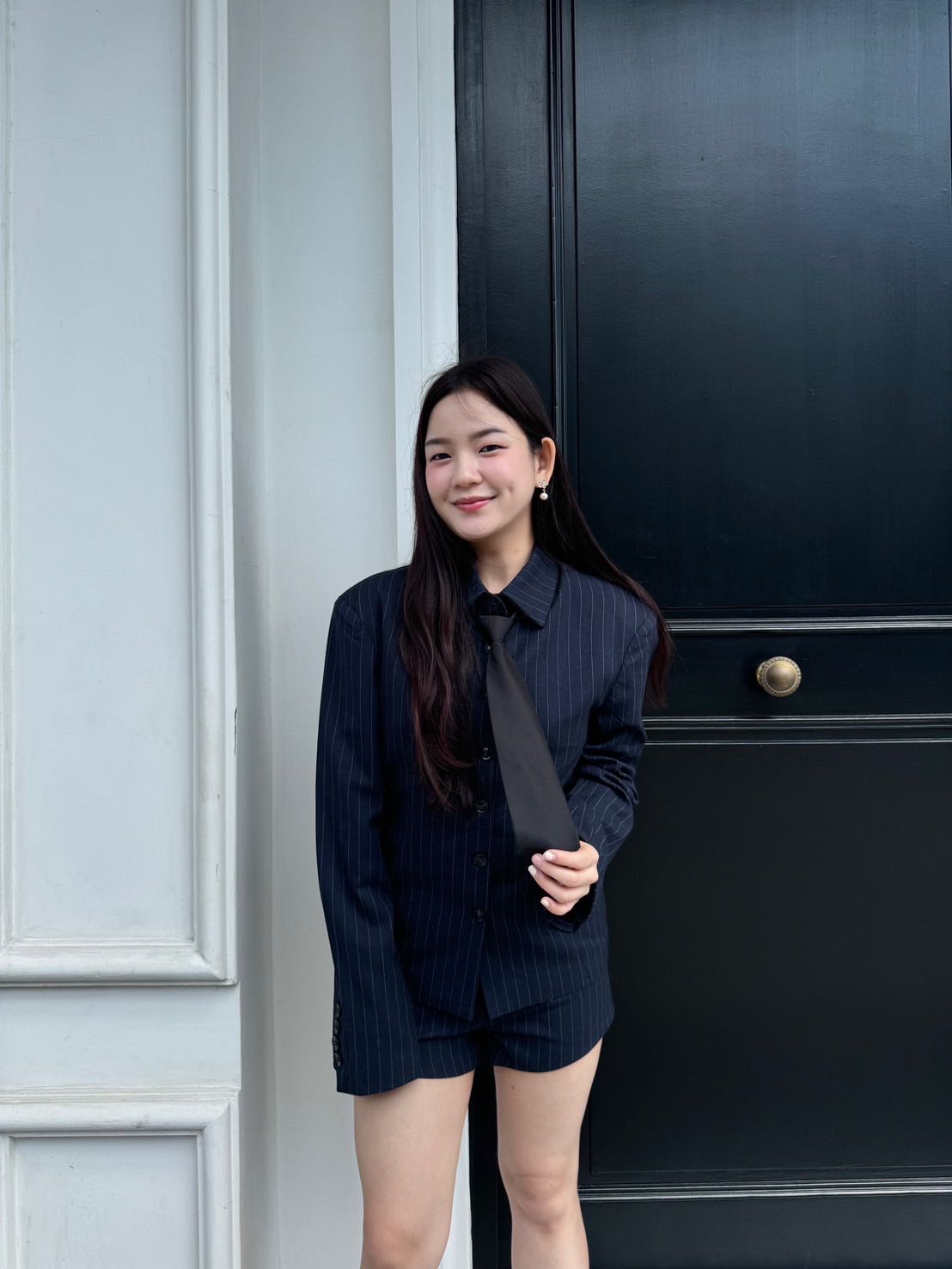 M089 - Striped Set with Tie
