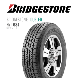 ยางรถยนต์ BRIDGESTONE 265/65 R17 รุ่น D684 ปี2025