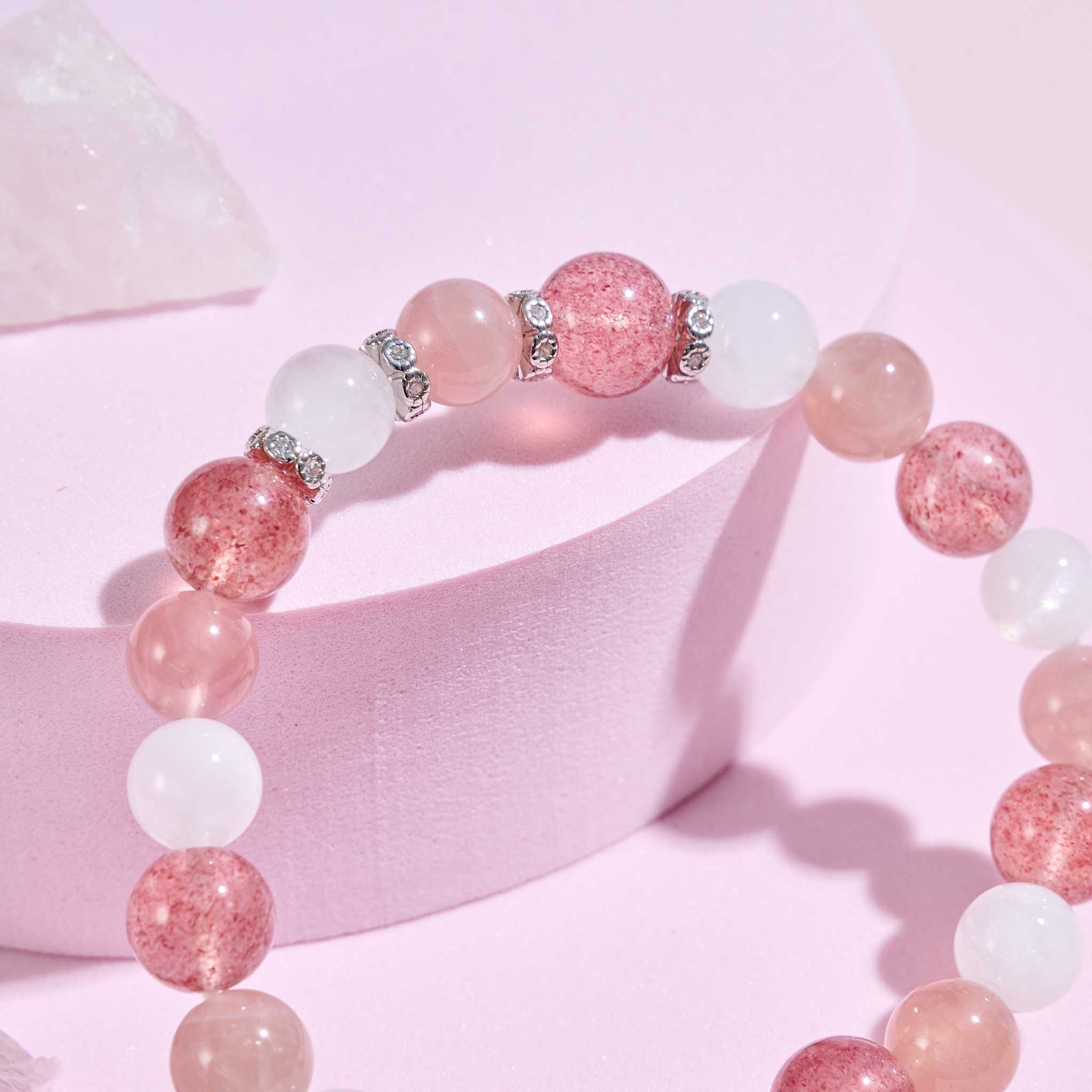 กำไลหินรักตัวเอง มั่นใจในตัวเอง 🤍💗 Self Loved Bracelet