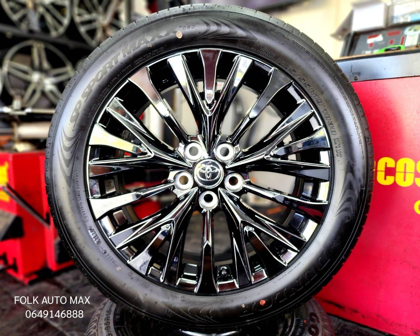 ปี 24 ล้อ Alphard Vellfire 40 ขอบ 19 ป้ายแดง พร้อมยาง ปี 24 ป้ายแดงสีเส้นหน้ายางยัง 1637468 91135468