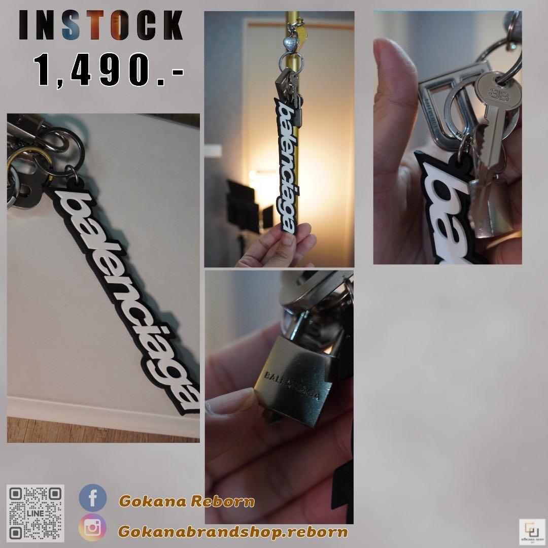 (พร้อมส่ง) Balen Kit Keychain พวงกุญแจ ห้อยได้ทั้งกระเป๋า และ หูกางเกง