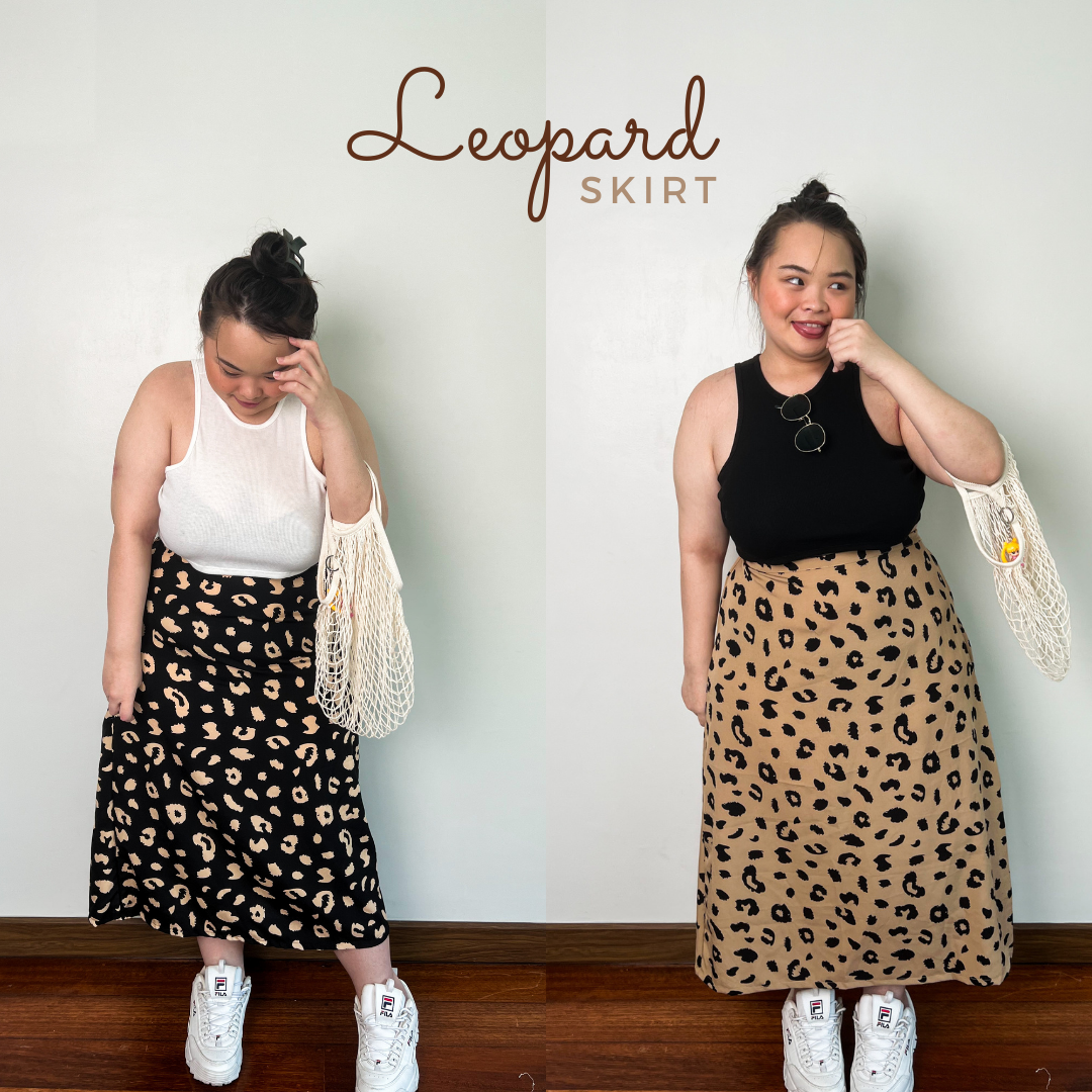 Leopard skirt