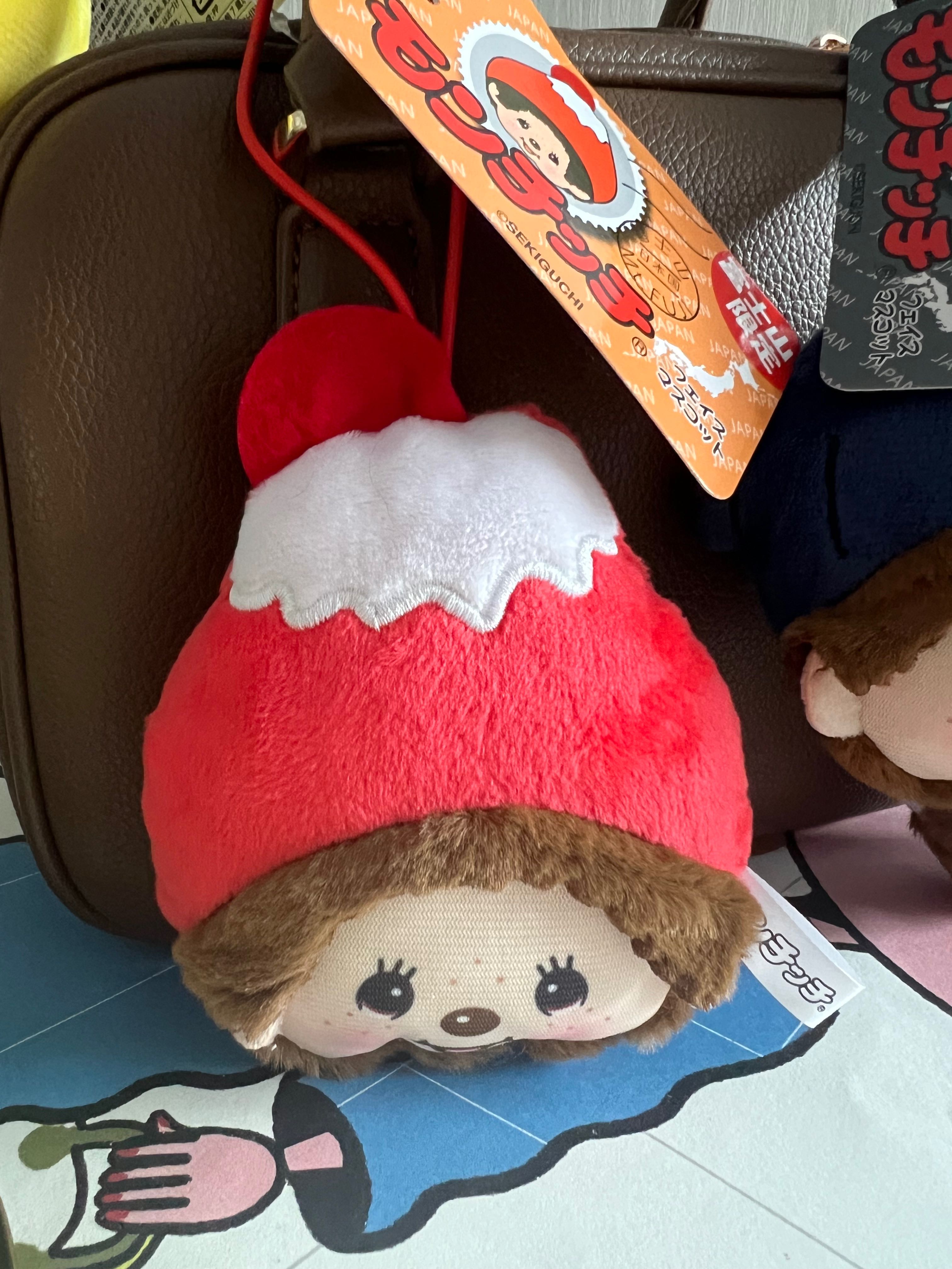 Monchhichi Face Push  Holder ตัวแขวนกระเป๋า น่ารัก